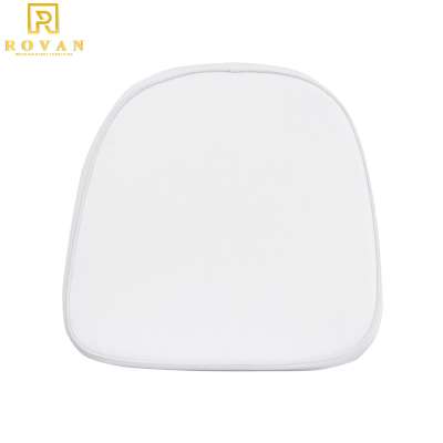 Wholesale high density sponge kids chiavari chair cushion tiffany uniform chair cushions pad for event and party