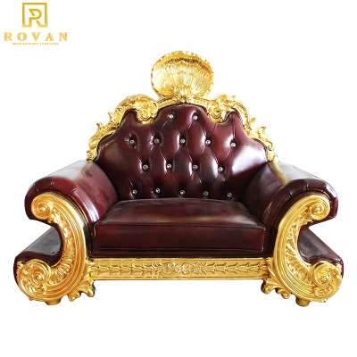 Wholesale wedding  cheap king throne chair  luxury wedding king for wedding used