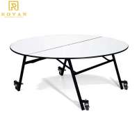 Wholesale good quality  Dining Table Pvc  children table  with wheel used wedding events